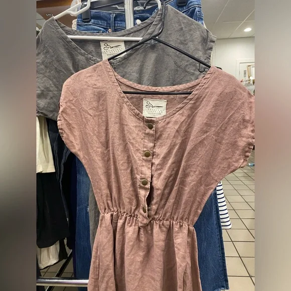 Conscious Clothing BUNDLE (2) Riva Snap Dress | Small - Picture 4 of 8